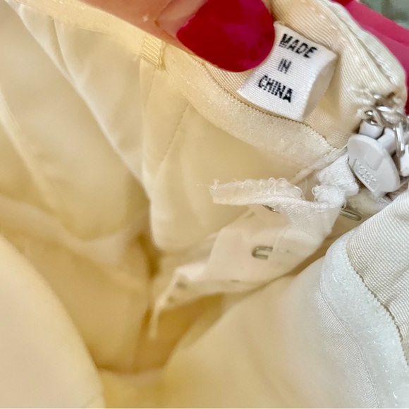 NWT A.L.C. Holly Mini Bubble Dress in Puffy Cream - Picture 9 of 13